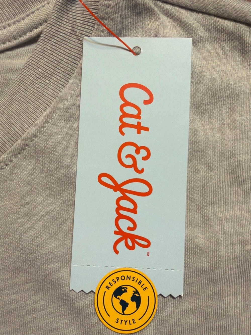 Cat & Jack Gray Tee with Red Race Car Graphic - Picture 2 of 4